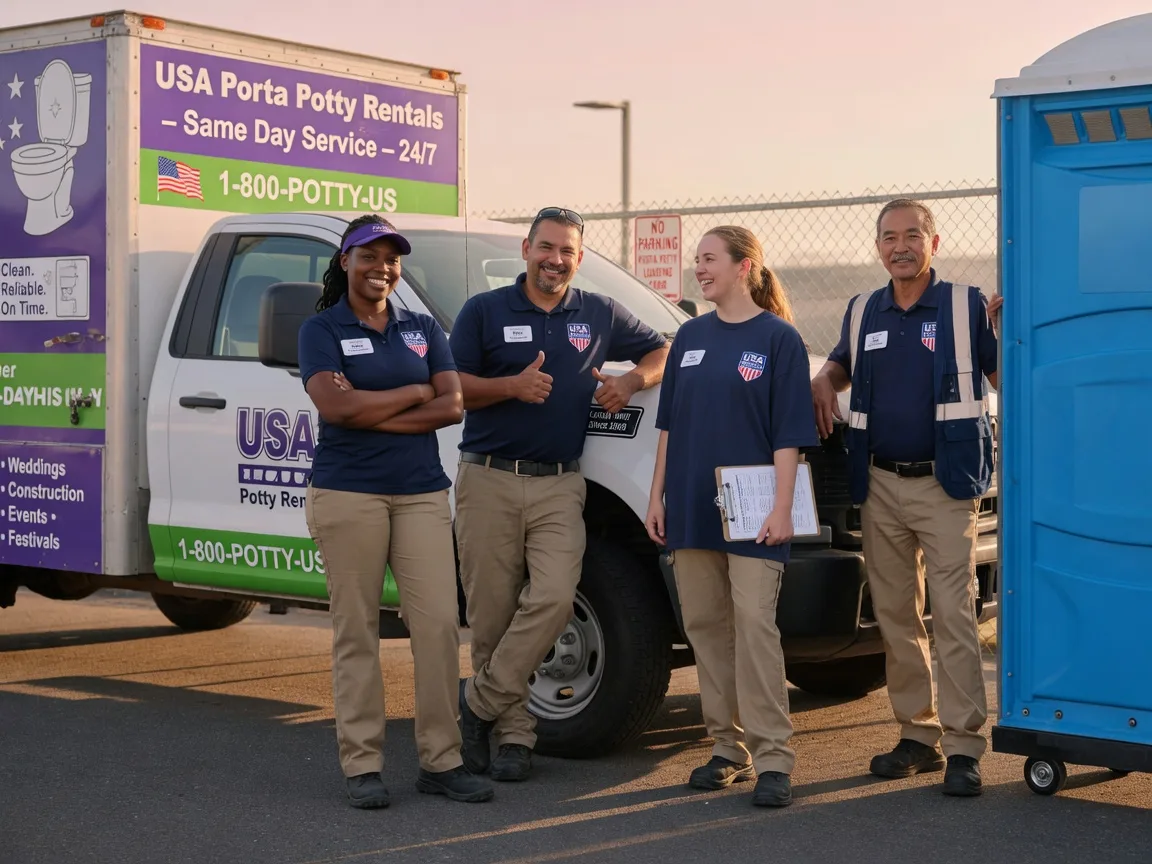 Porta Potty Rental company in Glenbeulah, WI